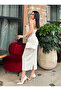 Women's Jacket Vest Skirt Set Stone - 3