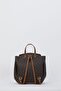 Brown Women's Backpack 05PO24Y1839 - 6