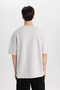 Men's Gray T-Shirt - X3926Az/Gr184 - 5