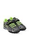 Crystal Unisex Kids Football Shoes Black / Green - 2