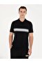 Black Slim Fit Polo Neck T-Shirt - 3