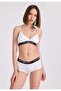 4-Pack White Cotton Elastane Blend Women's Hipster Panties LILY - 3