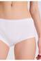5-Pack White Cotton Maxi High Waist Women's Rib Knit Briefs EVA RIB MAXI - 5