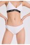 Pack of 5 Black, White, Skin Color Cotton Mini Size Women's Ribbed Slip Eva Rib Mini - 3