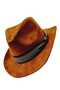 Unisex Nubuck Cowboy Trilby Hat
