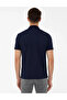 Dark Navy Slim Fit Polo Collar T-Shirt - 3