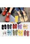 Women's Colorful Funny Faces Booties Socks Set 7 Pairs