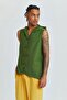 Hooded Shirt Green - 3