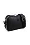 Women's Black 5 Compartment Shoulder and Crossbody Bag