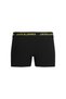 Men's Brand Logo Elastic Band Cotton Black Boxers Suitable for Daily Use12242494-4299726 - 4