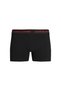 Men's Brand Logo Elastic Band Cotton Black Boxers Suitable for Daily Use12242494-4299726 - 2