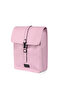 حقيبة ظهر من الجلد الصناعي غير اللامع من Icone مع إغلاق بخطاف، لون أرجواني - 2
