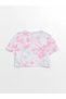 LCW Kids Crew Neck Embroidered Short-Sleeved Girls' Cropped T-Shirt - 2