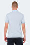 Katsuro Men's Polo Neck Blue T-Shirt - 2