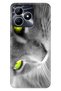 Note 50 4g Compatible Case Patterned Printed Silicone Yellow Eye Cat