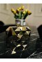 Gold Metal Clutch Portfolio and Evening Dress Bag - 3