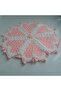 Hand Knitted Heart 2-Piece Dowry Bath Washcloth Set - 3