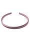 12 Pieces Satin Embroidered Plastic Crown Pink Color 1 cm Wide - 3