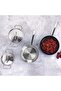 Extra Deep Pot 28x24 Cm - Cover for Steam and Heat Discharge, Induction Cooker Compatible - 8