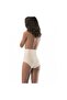 Women's Laser Cut High Waist Panties Corset - 4