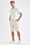 Regular Fit Basic Bermuda Shorts - 8