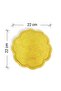 Flower Patterned Tray Silicone Mold - Premium Series Silicone for Epoxy Casting - 22cm