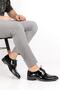 Men's Classic Suit and Groom Suit Patent Leather, Matte, Suede Shoes - 3