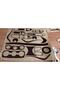 Fiat Egea - Mahogany Finish Full Set Sideboard/Mahogany Color