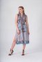 Vowel Fabric Cotton Tassel Detailed Long Vest Pareo And Beach Dress - 3