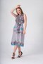 Vowel Fabric Cotton Tassel Detailed Long Vest Pareo And Beach Dress - 6