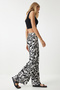 Women Regular Fit Allover Print Wide Leg Pants, Multicolor - 5