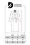 Unisex 4-Layer 100% Organic Cotton Premium Multi Muslin Ultra Soft Bathrobe - 8