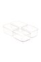 3 Compartment Rectangular Storage Container - 2