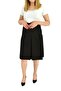 Women's Skirt Double Pleated Black BGL-1245S - 3