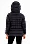 Women's Short Detachable Hooded Padded Sports Puffer Jacket 8638 - 3