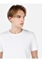 Regular Fit Crew Neck White Men's Short Sleeve T-Shirt Cl 1058580 - 7