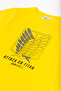 Original Attack On Tıtan Japanese Design Men's T-shirt-1230478-yellow - 4