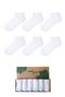 6-Piece Unisex Bamboo Children's Booties Socks with Special Box