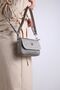 Medium Size Embossed Printed Cotton Woven Column Vegan Women's Backpack 4098 cream combination - 6