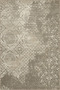 Beige Themed Mixed Geometric Motif Patterned Modern Decorative Carpet 4926