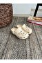 Girl's 6 Stone Jibbitz Ornate Closed Front Garden Pool Daily Sandals Slippers - 2