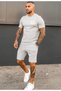 Smile Printed Shorts and T-Shirt Set, Trendy Fashion Summer Set - 2