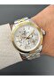 Gold Silver Color Men's Wristwatch 3 Atm Water Resistance