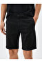 Basic Bermuda Shorts Cotton Pocket Buttoned - 5
