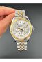 Gold Silver Color Men's Wristwatch 3 Atm Water Resistance - 2