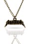 Metallica Rock Band Fan Necklace - Antique Yellow Finish Classic with Chain