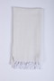 Solid Color Peshtemal Towel,Beach Towel,Bath Towel,Pareo,Cotton Cream - 5
