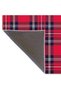 Red Black Motif Geometric Woven Base and Decorative Washable Carpet Miravip8507 - 5