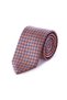 Orange Patterned Classic Micro Tie