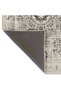 Gray Beige Themed Abstract Traditional Motif Patterned Vintage Decorative Carpet 4908 - 5